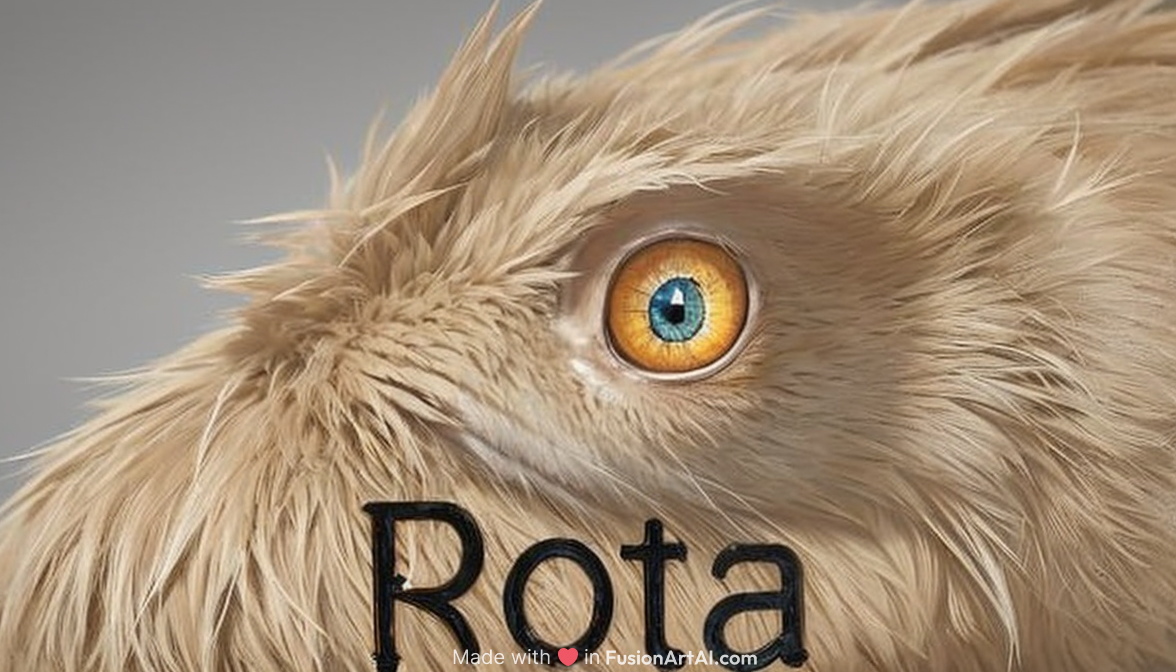 Al entre cerrar los ojos se ve, formada por los techos y las casas de la imagen la palabra: Rota