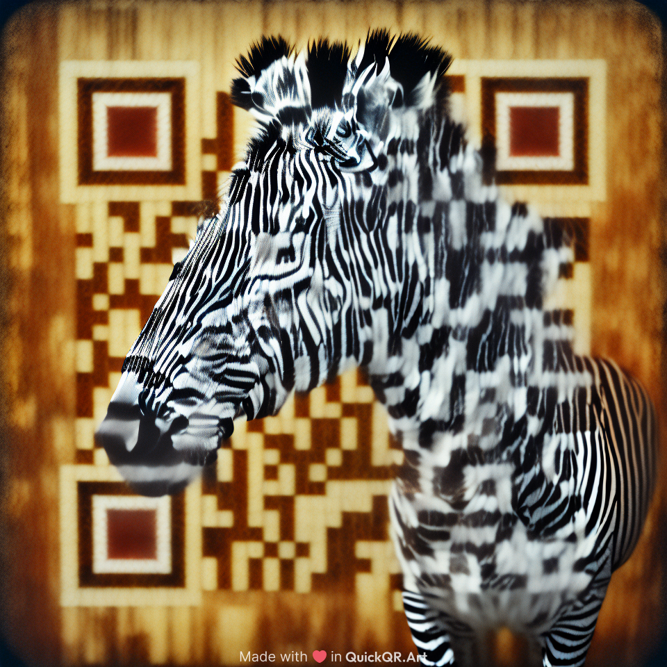 A zebra